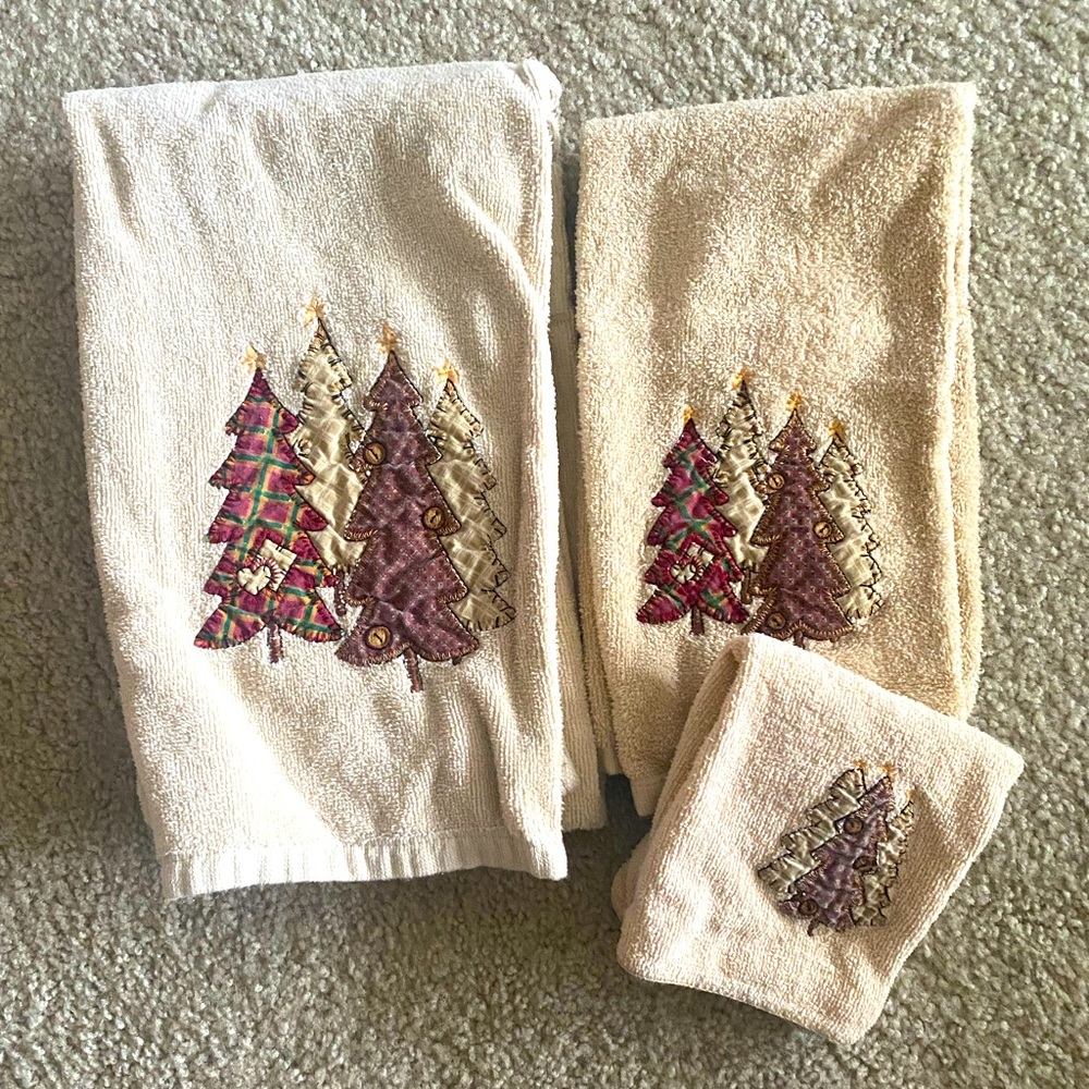 3 piece towel set